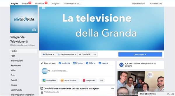 SEGUICI SU FACEBOOK